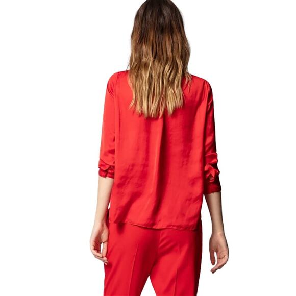 ZADIG & VOLTAIRE Tink Shirt in Red XS - Picture 3 of 11